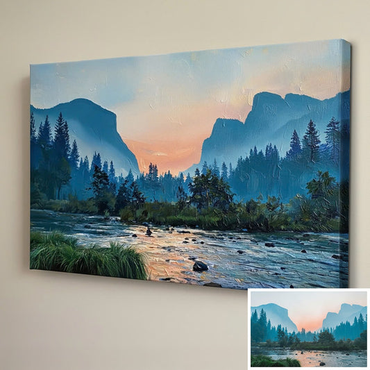 Personalized photo Painting - Oil Paint Art